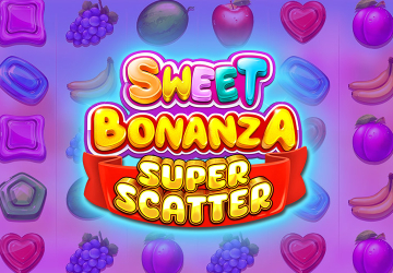 Игра Sweet Bonanza Super Scatter в Джаз казино
